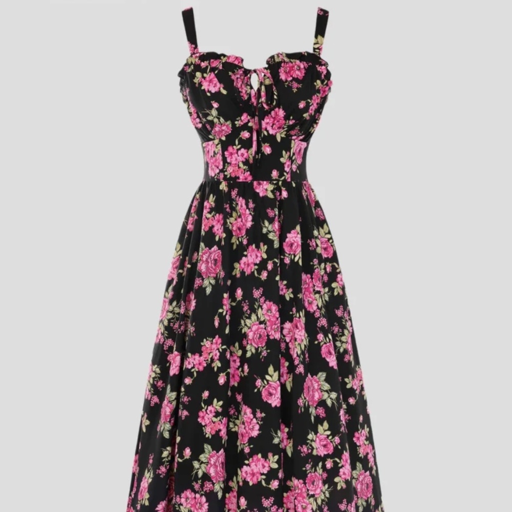 Floral Dress (Size L)